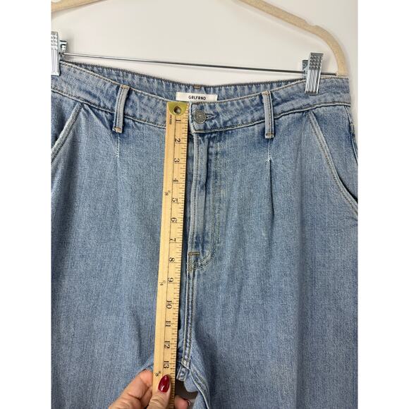 GRLFRND Veronique Tempo 90s Tapered High Rise Jeans Women’s Size 29 Vintage Blue - Picture 7 of 11